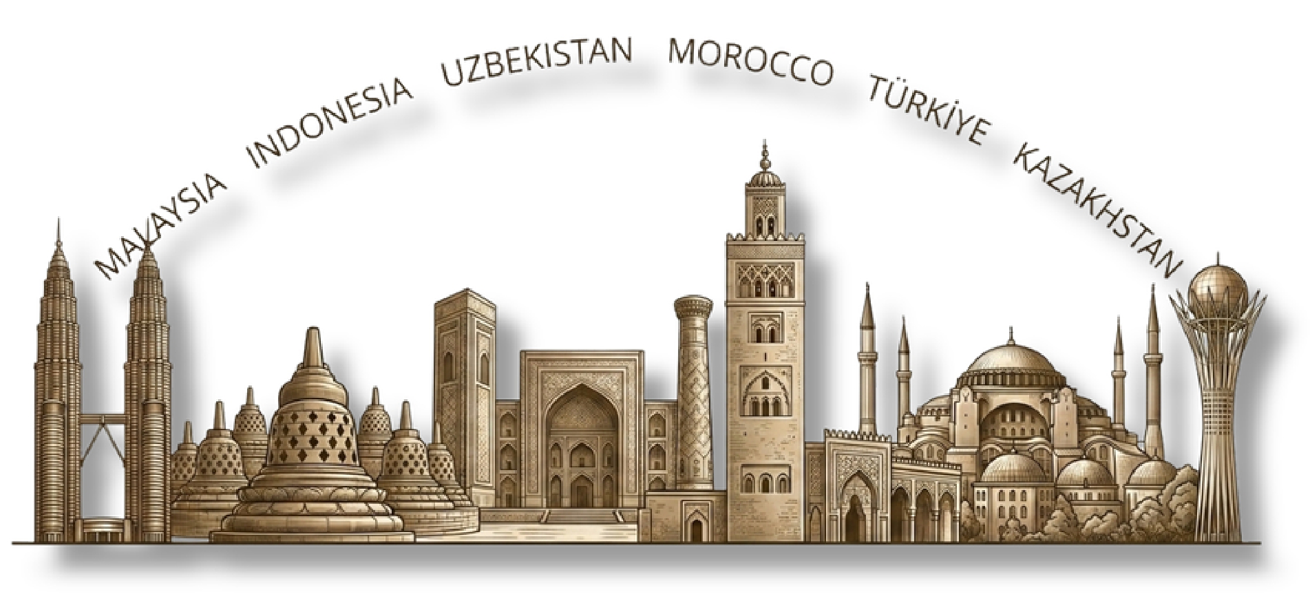Islamic Architecture Skyline